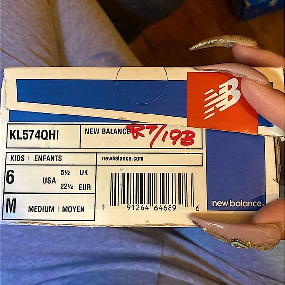 Children Unisex New Balance Size (6c) - Picture 6 of 6